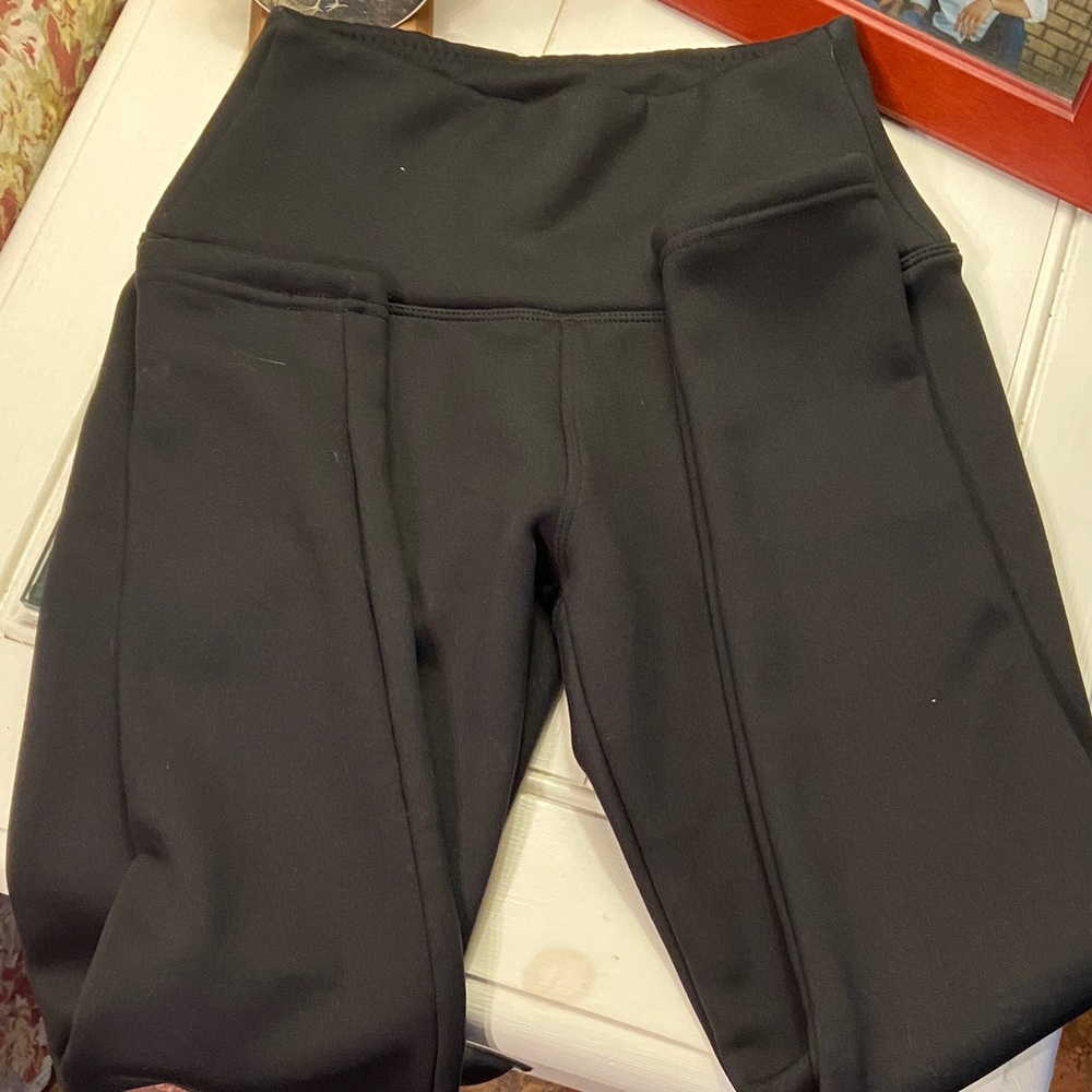 Black High-Waisted Leggings